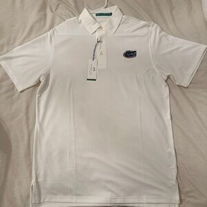 White southern tide Florida gator polo